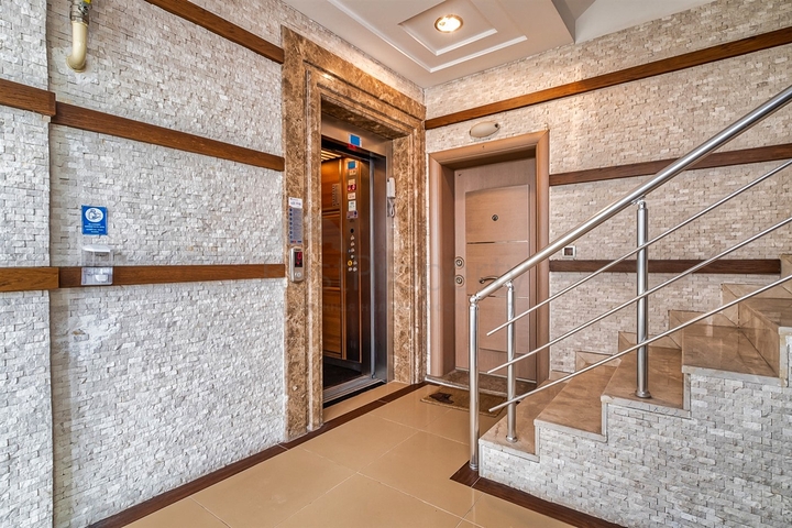 Apartment layout 7+2 in Caglayan - Antalya neighborhood 