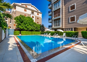 Apartment layout 7+2 in Caglayan - Antalya neighborhood 