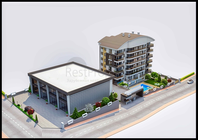 Commercial premises in the Altyntas - Antalya area are for sale. 