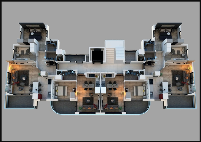 Commercial premises in the Altyntas - Antalya area are for sale. 