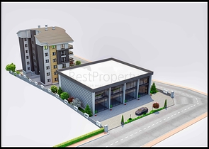 Commercial premises in the Altyntas - Antalya area are for sale. 