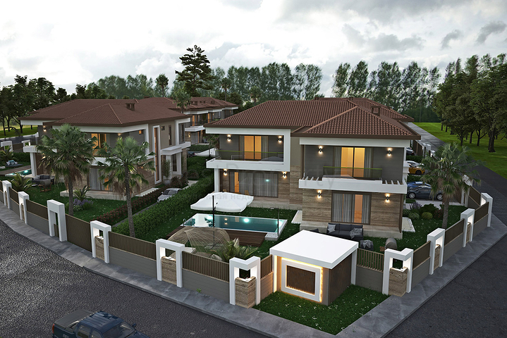 Villas in the prestigious area of Doshemealti - Antalya 
