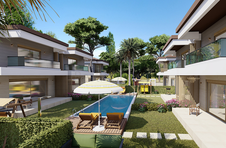 Villas in the prestigious area of Doshemealti - Antalya 