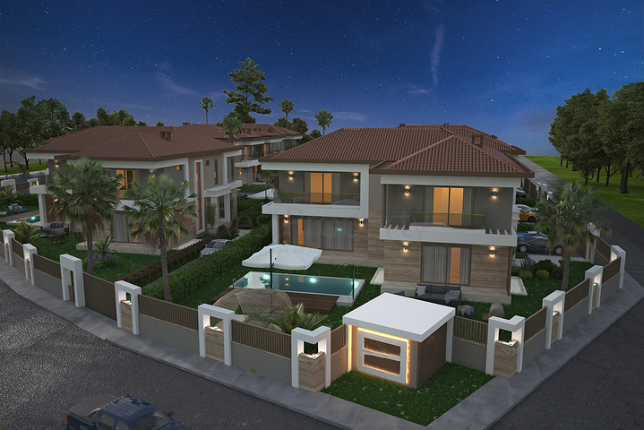 Villas in the prestigious area of Doshemealti - Antalya 