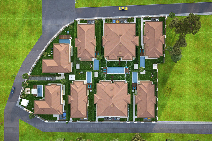 Villas in the prestigious area of Doshemealti - Antalya 