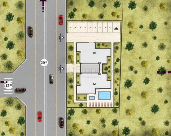 Investment project in the Altyntas - Antalya area