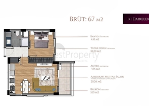 Investment project in the Altyntas - Antalya area