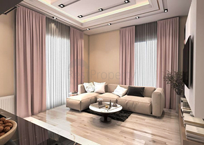 Investment project of new apartments in Antalya city center 