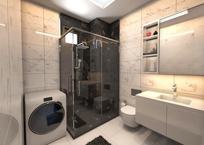 Investment project of new apartments in Antalya city center 