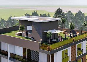 Investment project of new apartments in Antalya city center 