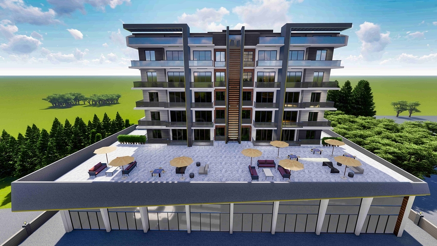 Commercial premises in the Altyntas - Antalya area are for sale 