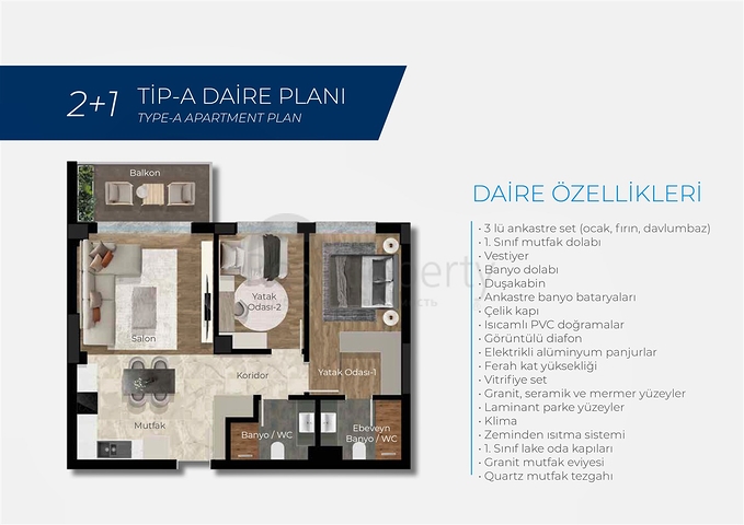 Investment project in the Altyntas - Antalya area 