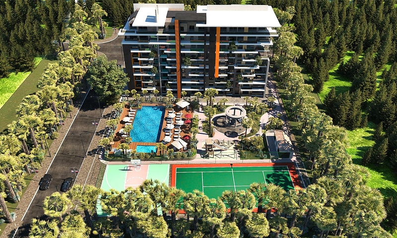 An investment project in one of the most attractive areas of Altyntas - Antalya