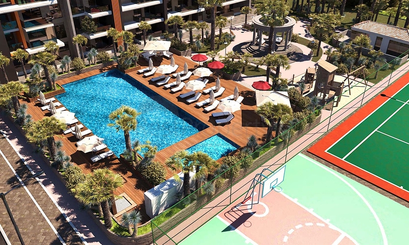 An investment project in one of the most attractive areas of Altyntas - Antalya