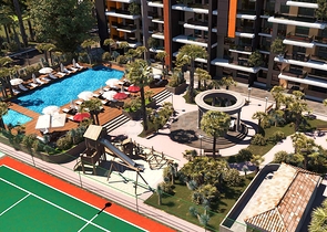 An investment project in one of the most attractive areas of Altyntas - Antalya