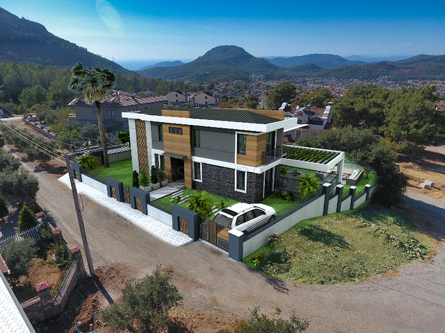 4+1 villa in Fethiye area
