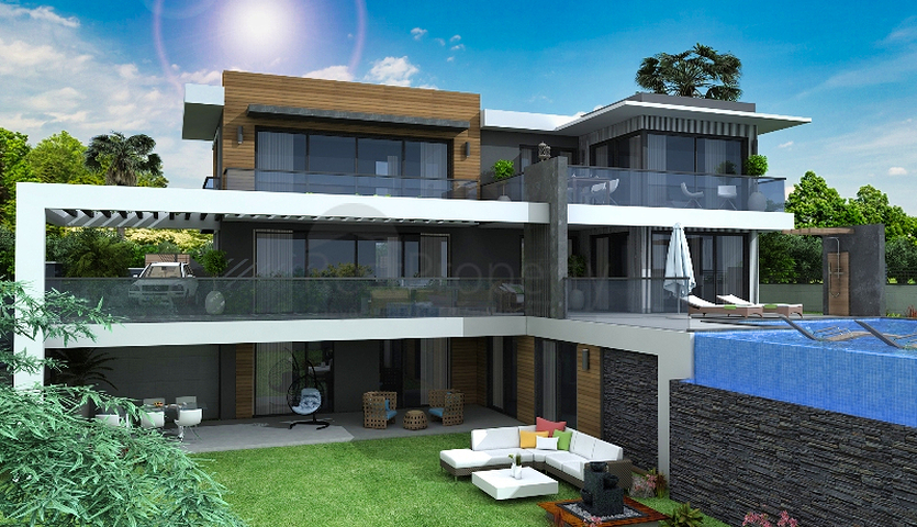 4+1 villa in Fethiye area