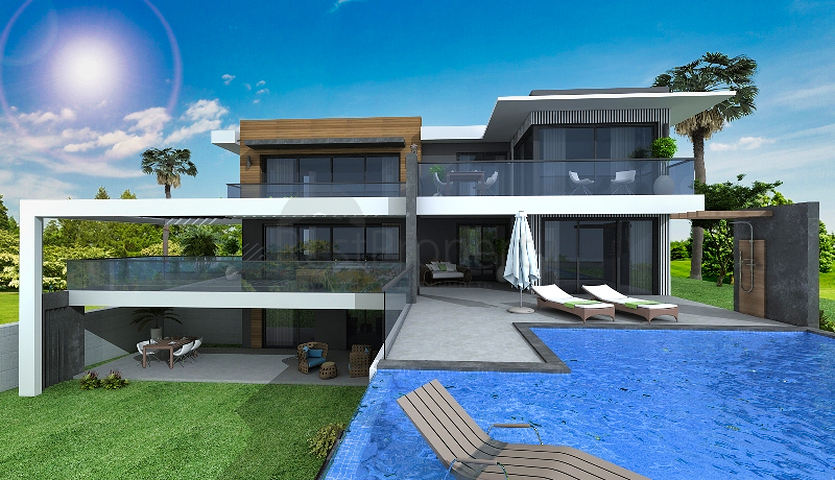 4+1 villa in Fethiye area