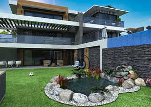 4+1 villa in Fethiye area