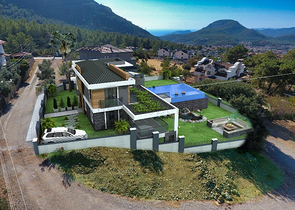 4+1 villa in Fethiye area