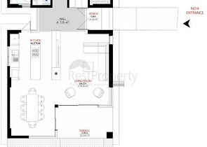 3+1 villa in Fethiye area 