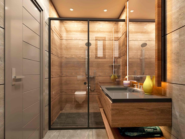 Villas in the complex , 4+1 layout in the area of Doshemealti - Antalya 