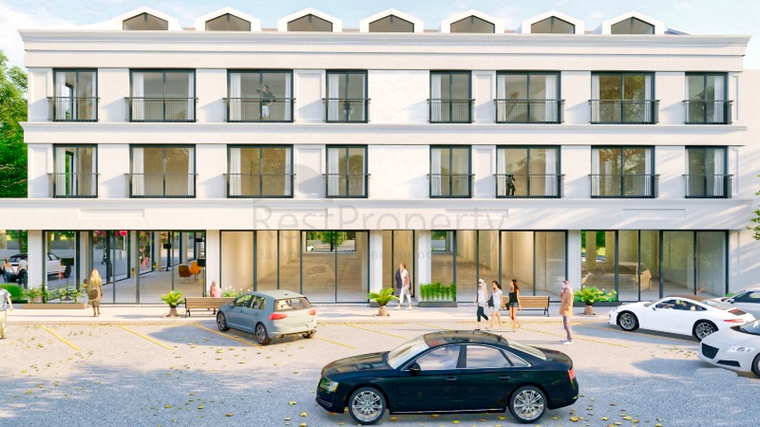 The apartment layout 1+1,2+1,3+1,4+1 in the Fethiye area 