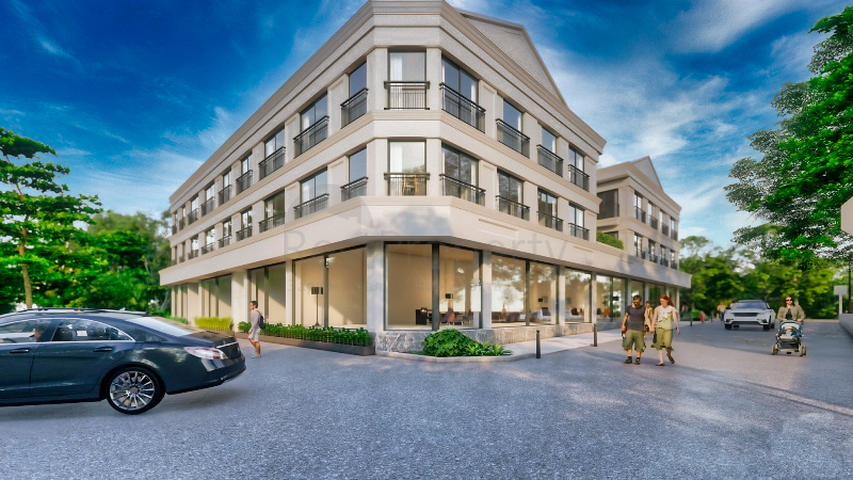 The apartment layout 1+1,2+1,3+1,4+1 in the Fethiye area 