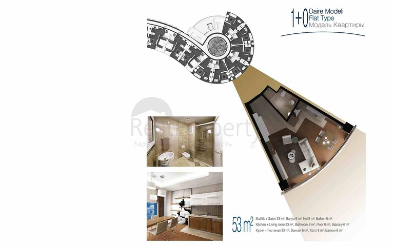 Investment project in the Kundu - Antalya area