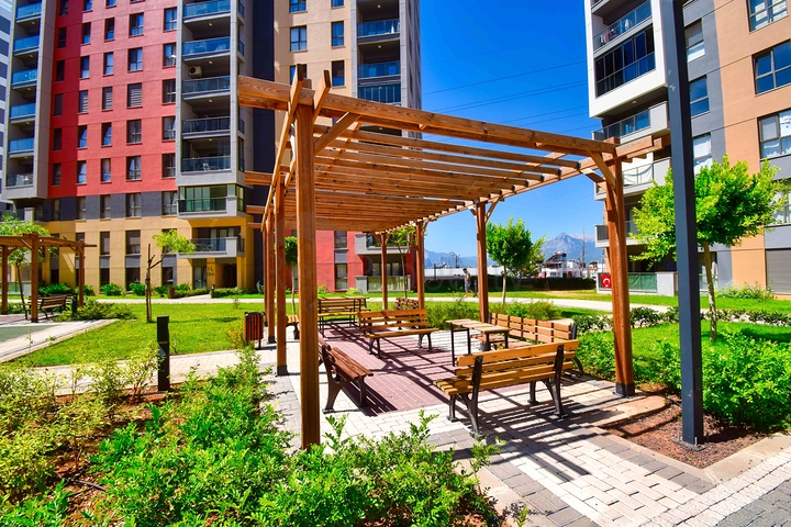 3+1 apartments in Kepez - Antalya area 