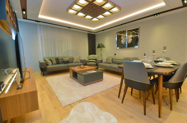 4+1 apartments in Antalya city center 