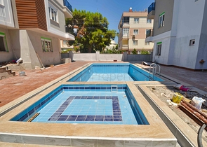 Apartment with a 2+1 swimming pool in Kepez - Antalya area