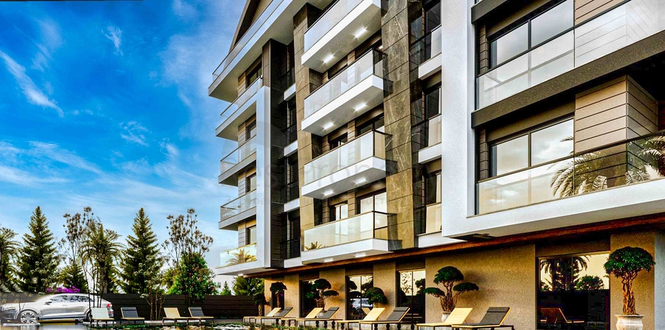 An investment project in the Persimmon - Antalya microdistrict 