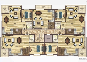 An investment project in the Persimmon - Antalya microdistrict 