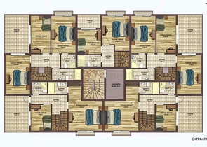 An investment project in the Persimmon - Antalya microdistrict 