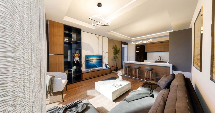 A new investment project in the very center of Antalya