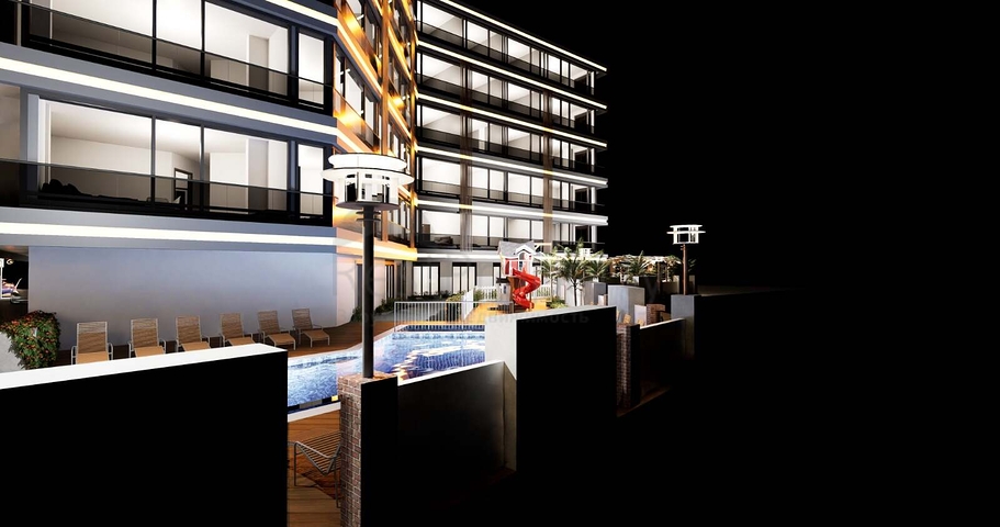 A new investment project in the very center of Antalya