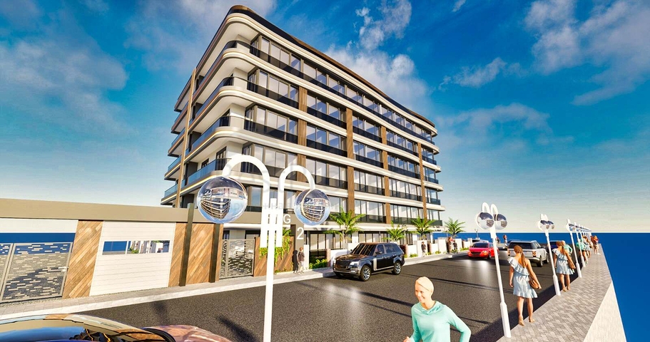 A new investment project in the very center of Antalya