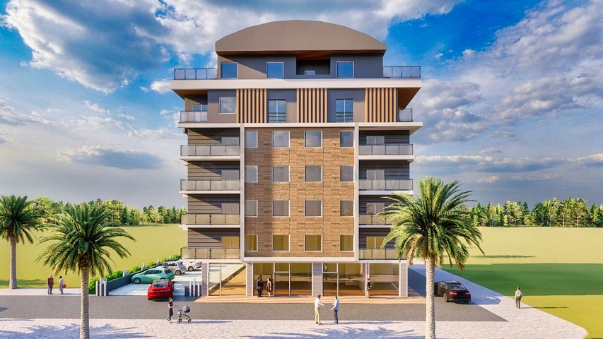 Investment project in Uchgen - Antalya microdistrict 