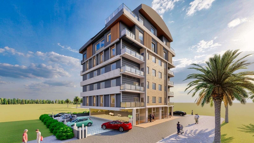 Investment project in Uchgen - Antalya microdistrict 