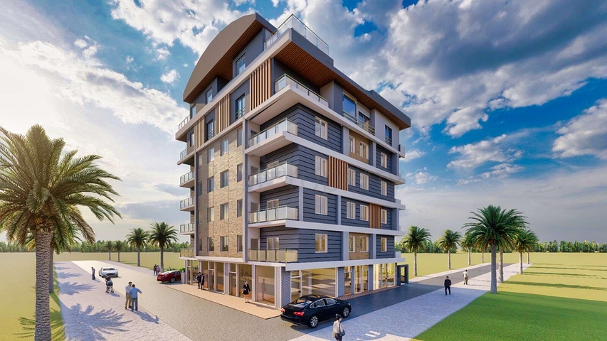 Investment project in Uchgen - Antalya microdistrict 