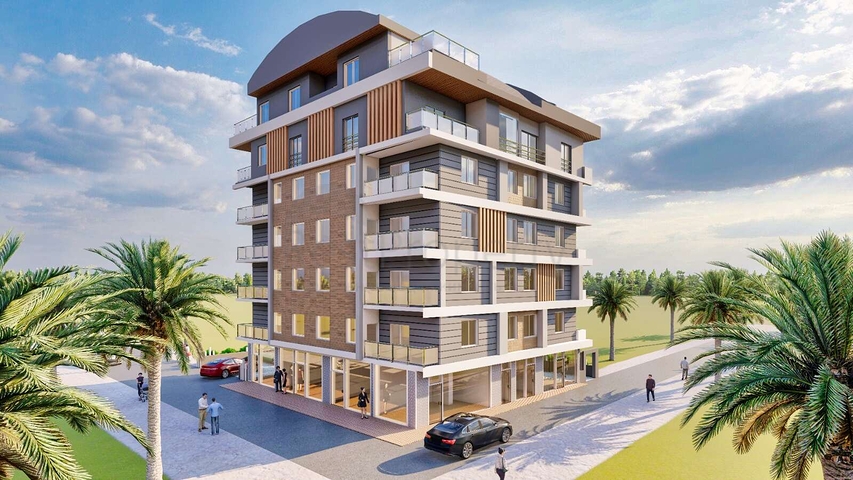 Investment project in Uchgen - Antalya microdistrict 