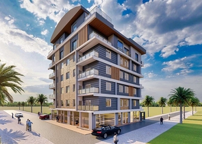 Investment project in Uchgen - Antalya microdistrict 