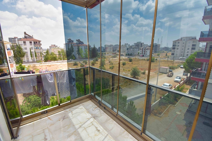 3+1 apartment in Kepez - Antalya area 