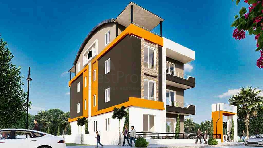 4+2 duplex apartment in Kepez - Antalya area 