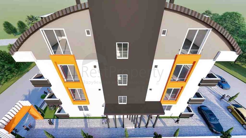 4+2 duplex apartment in Kepez - Antalya area 