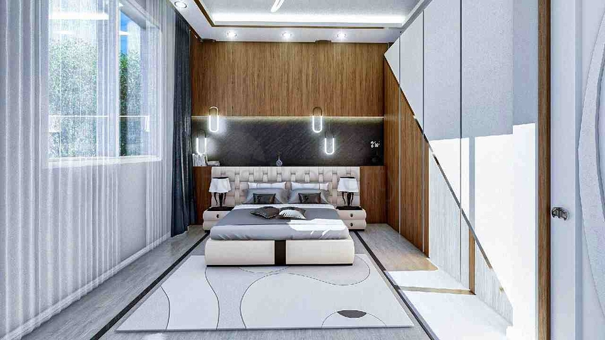 4+2 duplex apartment in Kepez - Antalya area 