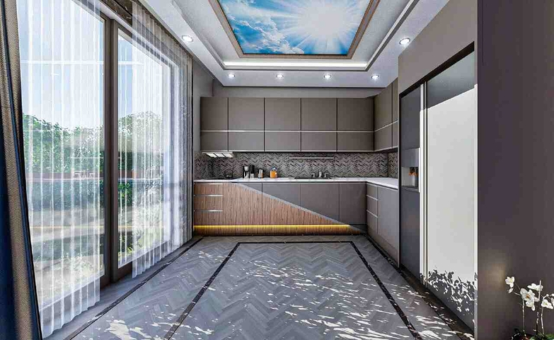 4+2 duplex apartment in Kepez - Antalya area 