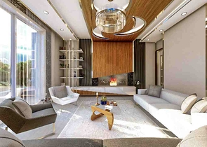 4+2 duplex apartment in Kepez - Antalya area 