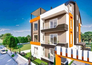 4+2 duplex apartment in Kepez - Antalya area 